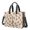 Breast Cancer Ribbon Flower Cream Pattern, variant on Breast Cancer Ribbon Butterfly Pink Pattern Canvas Messenger Tote Bag, Nurse Handbag with Multi Pockets & Removable Strap, Magnetic Closure Gifts for Birthday Christmas Thanksgiving