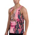 thumbnail image 2 of Logiee Cheetah On Toilet Humor Art Print Men's Workout Tank Top,Quick Dry Workout Tank Top,Gym Muscle Tee,Fitness Bodybuilding Sleeveless T Shirt-Small, 2 of 7
