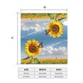 thumbnail image 4 of Daiia butterfly and sunflower Pattern Mailbox Cover , Magnetic Welcome Mailbox Wraps Post Letter Box Cover for Garden Yard Home Decor-25.5x21 in, 4 of 8