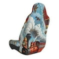 thumbnail image 2 of Honeii Red Train Hot Air Balloon Print Car Seat Cover,Car Interior Covers,Universal Fit Seat Protector, Compatible with Most Cars, SUVs, Trucks, and Vans, 2 of 5