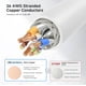 thumbnail image 4 of Cable Ethernet Matters Cat 6A, 10 Gbps, 75 pies, blanco, 4 of 6