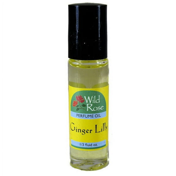Wild Rose Ginger Lily Roll-On Perfume Oil 1/3 Ounce