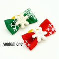 thumbnail image 2 of Lazo para el Cabello Zulema Navidad Del De Nieve Cinta Rojo 4x2x1cm, 2 of 6