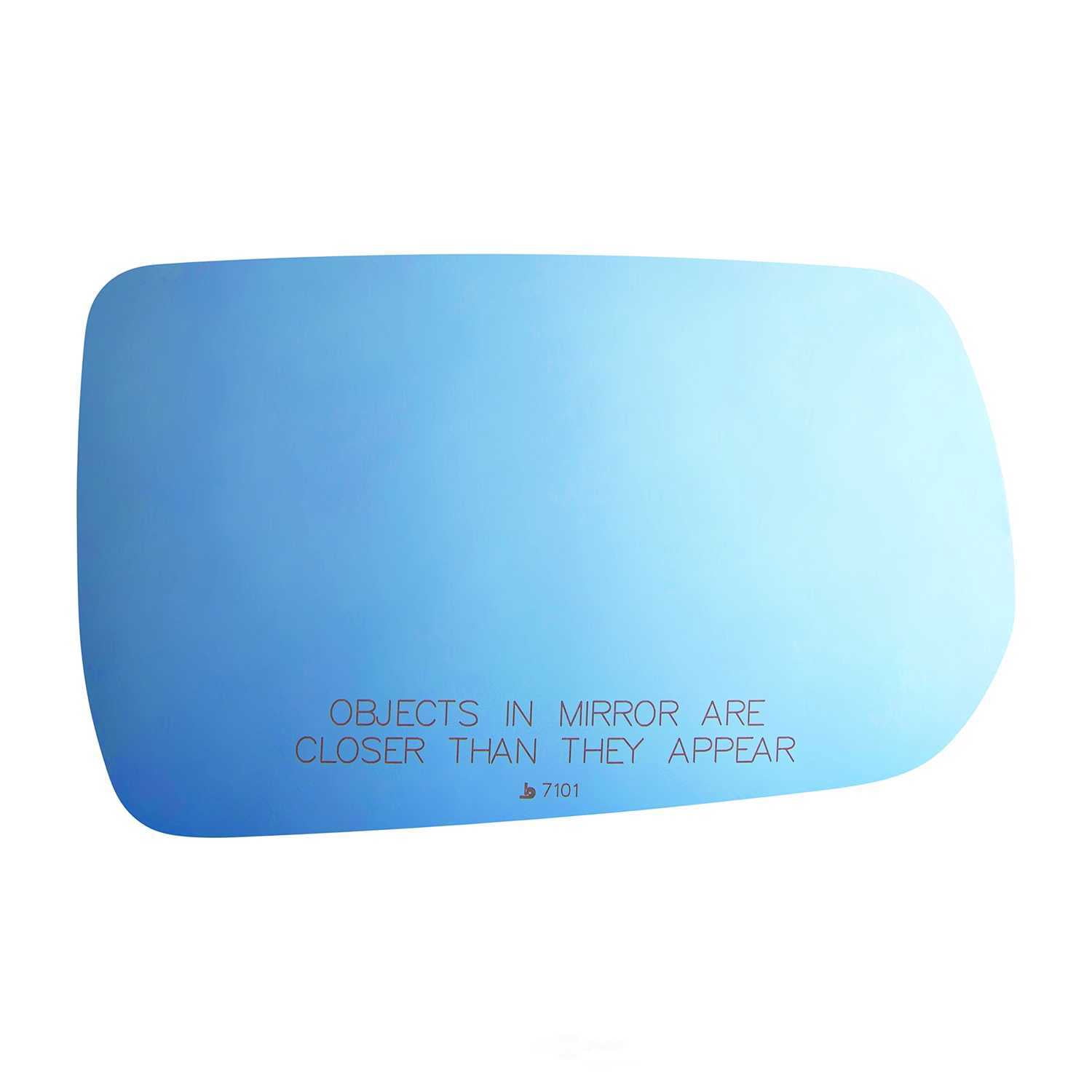 Burco Side View Mirror Replacement Glass - Blue Glass - 7101