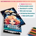 thumbnail image 3 of TPLHOUSE Sparkle Galaxy Coloring Book Spiral Bound, A5 Wooden Cover, 30 Fascinating Galaxy Things Coloring Pages in Cosmos for Stress Relief and Relaxation, 3 of 6