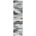 thumbnail image 6 of SAFAVIEH Montage Vardan Geometric Indoor/Outdoor Area Rug, Grey/Dark Grey, 6'7" x 6'7" Round, 6 of 10