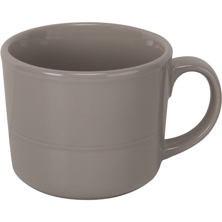 ceramic coffee cup set Gibson Home Great Essentials 12 Ounce Porcelain Coffee Mugs - Set of 12