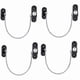 thumbnail image 5 of pcs Window limiter Lock Window limiter Baby Window lock Window lock Door lock COLOR: White, 5 of 5