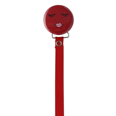 Eyes & Lip Pacifier Clip