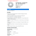 thumbnail image 2 of Front Brake Rotor - Compatible with 2021 - 2023 Volkswagen ID.4 2022, 2 of 2