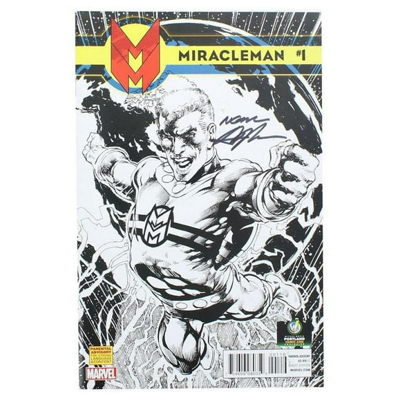 Marvel Comics Miracleman #1 | WW Portland B&W Cover | AUTOGRAPHED - Neil Adams