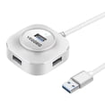 thumbnail image 1 of Hub USB multipuerto Baoblaze 4 puertos USB3.0 Blanco 0.2m, 1 of 8