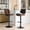 Black, variant on Durable Stool Construction / In Cafe or Home Dining / Black Color Scheme