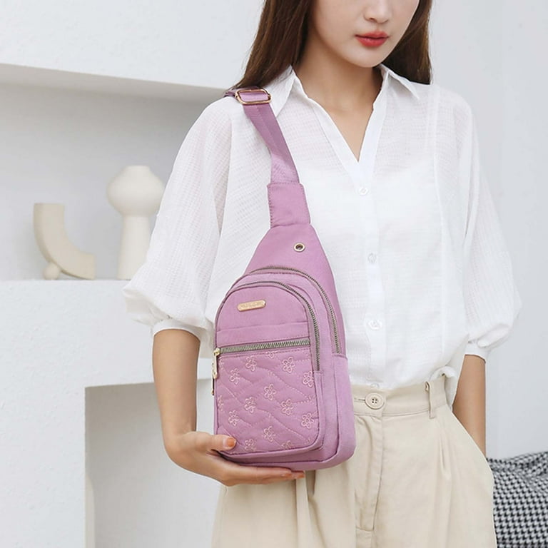 UYUH Unisex Casual Shoulder Bag Crossbody Bags for Women Men