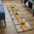 thumbnail image 4 of Vintage Dragonfly Runner Rug 2x6 FT,Non Slip Hallway Rugs,Spring Summer Abstract Oil Painting Washable Soft Floor Carpet Throw Runner Carpet Long Rugs for Entryway Kitchen Bedside Sliding Door, 4 of 8
