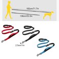 thumbnail image 3 of stanreset Reflective Pet Walking Leash Running Jogging Biking Adjustable Elastic Band Rope Reusable Portable Pets Supplies Red, 3 of 6