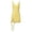 06-Yellow262, variant on XIAONU Sleeveless Wrap Dress For Women Ruffle Hem Asymmetrical Slim Mini Dress