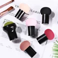 thumbnail image 3 of Esponja para base de maquillaje con forma de cabeza de hongo, esponja suave para polvos, herramienta multifunción para maquillaje en seco y húmedo, 3 of 3