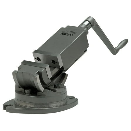 Wilton 2-Axis Precision Angular Vise 3In Jaw Opening 1-5/16 Jaw Depth