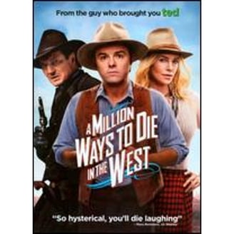 超激レア　A MILLION WAYS TO DIE IN THE WEST SDS, DVD, A Million Ways to Die in the West, MPAA R - Walmart.com