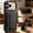 Black, variant on For iPhone Air Phone Case,With Credit Card Slots,Invisible Foldable Kickstand,Anti-Scratch Shockproof Heavy Duty Drop Protection,Durable Anti-fall Non-slip Rugged Phone Case,Purple