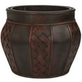 thumbnail image 3 of Nearly Natural 2pc Wood and Weave Panel Decorative Planter Set, 3 of 4