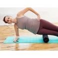 thumbnail image 2 of Sol Living High-Density Foam Roller - For Muscular Relaxation, Workouts & Physical Therapy - Stretch, Massage and Relieve Tension in Muscles - Firm & Durable - Violet, 25" x 6", 2 of 7