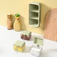 thumbnail image 4 of Spice Racks and Jars Seasoning Box Kitchen with Spoon Seasoning Rack Home Wall Mounted Punch Seasoning Jar Set Seasoning Bottle Rack, 4 of 7