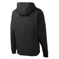 thumbnail image 6 of Sport-Tek Tech Fleece Hooded Sweatshirt-XS (Black), 6 of 6
