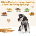 thumbnail image 5 of Chicken Wrapped Rawhide Sticks, Long-Lasting Dog Chew Treats for Puppy and Small Dogs, 10.6oz, 5 of 8
