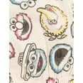 thumbnail image 2 of Sesame Street Elmo Cookie Monster Big Bird Cotton Gauze Matching Family Short Overalls Newborn to Infant, 2 of 3