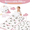 thumbnail image 3 of Pug and Footprints Toddler Nap Mats for Kids Preschool,Sleeping Mat Bag or Kids,Toddler Sleeping Bag,Toddler Nap Mat or Daycare, 3 of 6