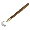 thumbnail image 1 of Leather Knife Honing Woodworking Leather Working Utility Leather Craft Knife Brown, 1 of 8