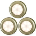 thumbnail image 1 of Rörelsesensorlampor inomhus, batteridriven LED-lampa för underskåp, skåp, garderob, trappor, klädkammare, kök, hall 3-pack, 1 of 5