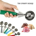thumbnail image 2 of Grandest Birch Stainless Steel Fruit Mash Ice Cream Ball Scoop with Plastic Handle Kitchen Tool Durable Non Slip Kitchen Tool Ice, 2 of 7