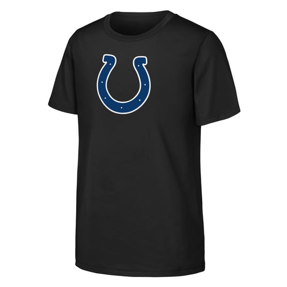 Youth Outerstuff Black Indianapolis Colts Primary Logo T-Shirt