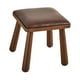 thumbnail image 1 of Reposapiés para sofá, taburete pequeño para pies, taburete para debajo del escritorio, cambio de zapatos para el hogar, sala de juegos, sofá, puerta, Estilo B, 1 of 10