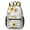 Black-1, variant on 17 Inch Lightweight Backpack,PVC Waterproof Oxford Fabric, Ergonomically Designed, with Large Capacity, Sunflower Print
