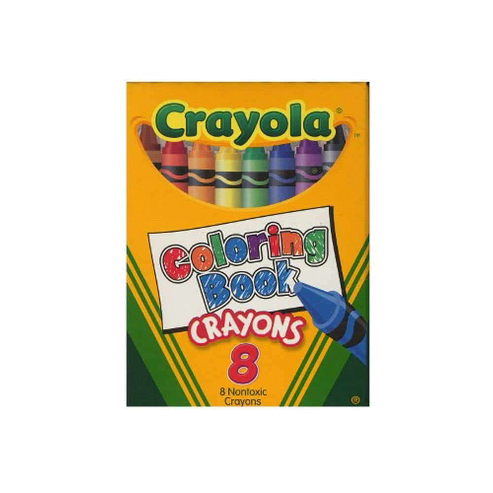 Crayola Coloring Book Crayons (Pack of 2)