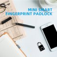 thumbnail image 2 of Yeacher L34 Smart fingerprint padlock.Mini bag small padlock Drawer cabinet, 2 of 8