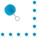 thumbnail image 1 of Llavero de bola peluda Billuyoard 10piezas Cielo azul 7cm, 1 of 3