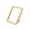 Yellow, variant on 1pc Wave-Shaped Makeup Mirror, Desktop Stand or Wall-Mounted Vanity Mirror, High-Definition Mirror for Room Decor, Back-to-School Dorm Essentials