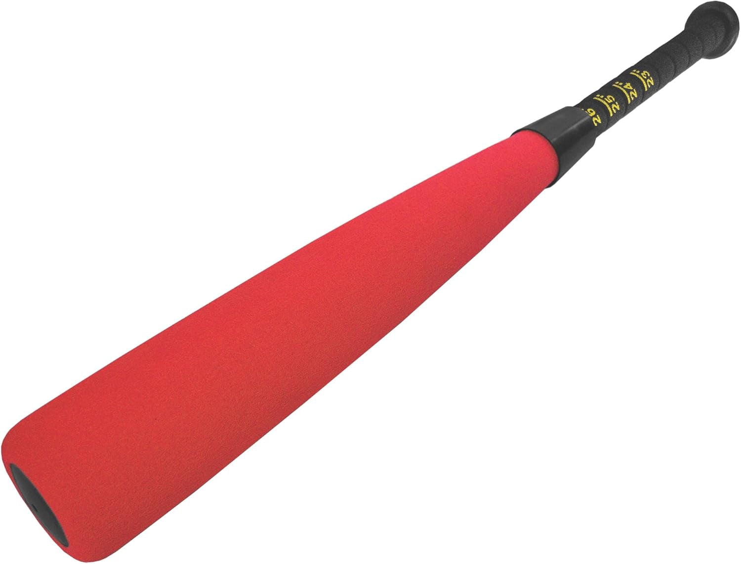 Champion Sports Adjustable Foam Bat with Easy Twist and Lock Length Adjustment - Easy Durable Plastic Handle with Screw-in Motion - Range - 21" to 29" Length