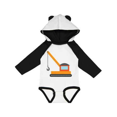 

Inktastic Kids Construction Crane Gift Baby Boy or Baby Girl Long Sleeve Bodysuit