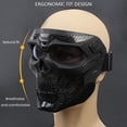 thumbnail image 2 of CSChome Face Guard Motorcycle Face Guard Colored Goggles Adjustable Comfortable Fit Windproof Protective Cycling Accessories, 2 of 7