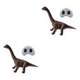 thumbnail image 1 of Transemion Exciting and Realistic Kids RC Dinosaur with Educational Roaring Sounds and 360 Rotation Stunt Brachiosaurus 2Set, 1 of 6