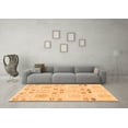 thumbnail image 3 of Ahgly Company Indoor Rectangle Abstract Orange Modern Area Rugs, 5' x 8', 3 of 4