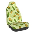 thumbnail image 1 of Wukai Fresh Corn Full Set Car Seat Covers with Soft Padding Universal Auto Front Seats Protector and Cushion Mat, 1 of 5