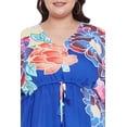thumbnail image 3 of Women's Plus Size Kimono Summer Beach Wear Cover-up with Drawstring for Ladies Girls, 3 of 7