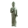 thumbnail image 3 of Ornement de Jardin Debout Bouddha Pierre en Résine Effet Zen Statue Extérieure Intérieure, 3 of 7